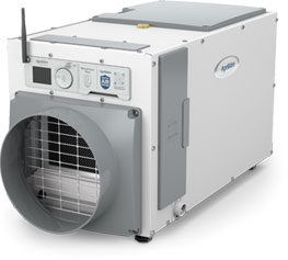 Whole-home humidifiers and dehumidifiers