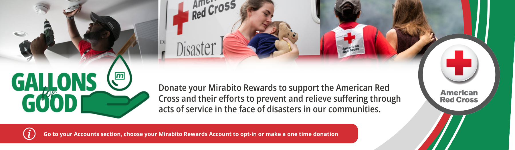 Gallons for Good supporting the American Red Cross